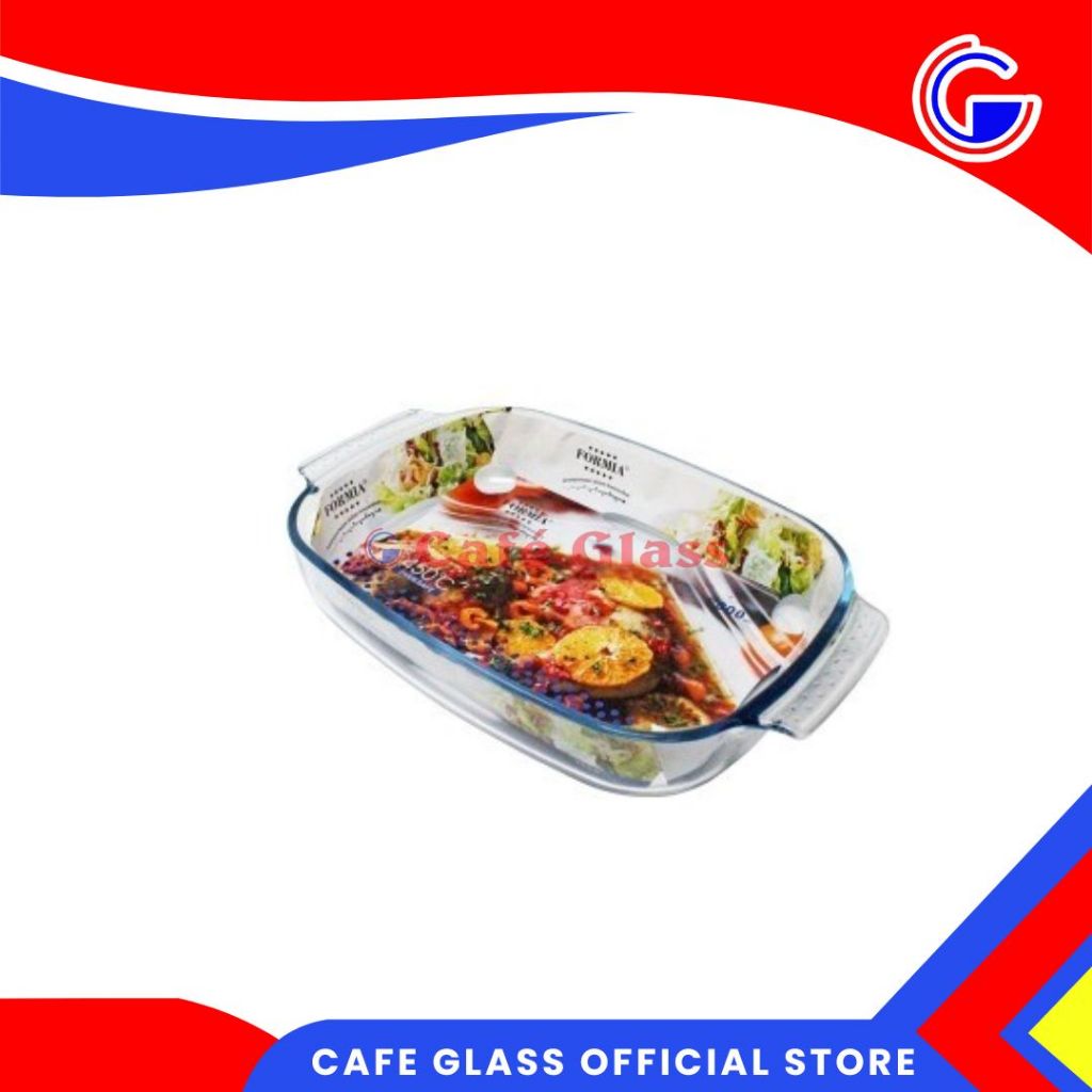 Loyang Kaca - Loyang Bake & Serve Formia 2L - Loyang Persegi Fr-876320