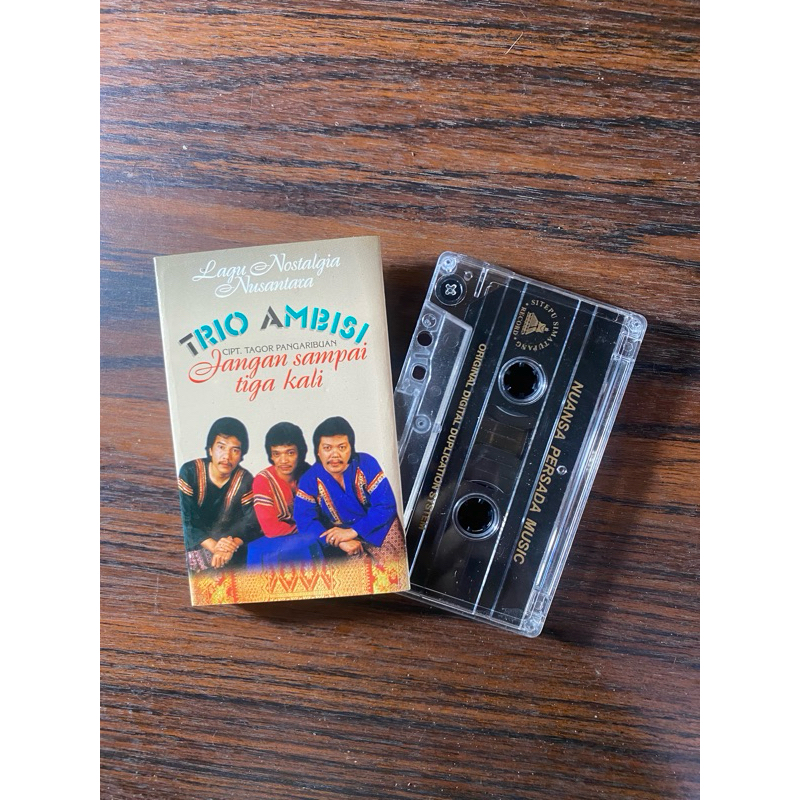 KASET PITA TRIO AMBISI JANGAN SAMPAI TIGA KALI - KASET BATAK