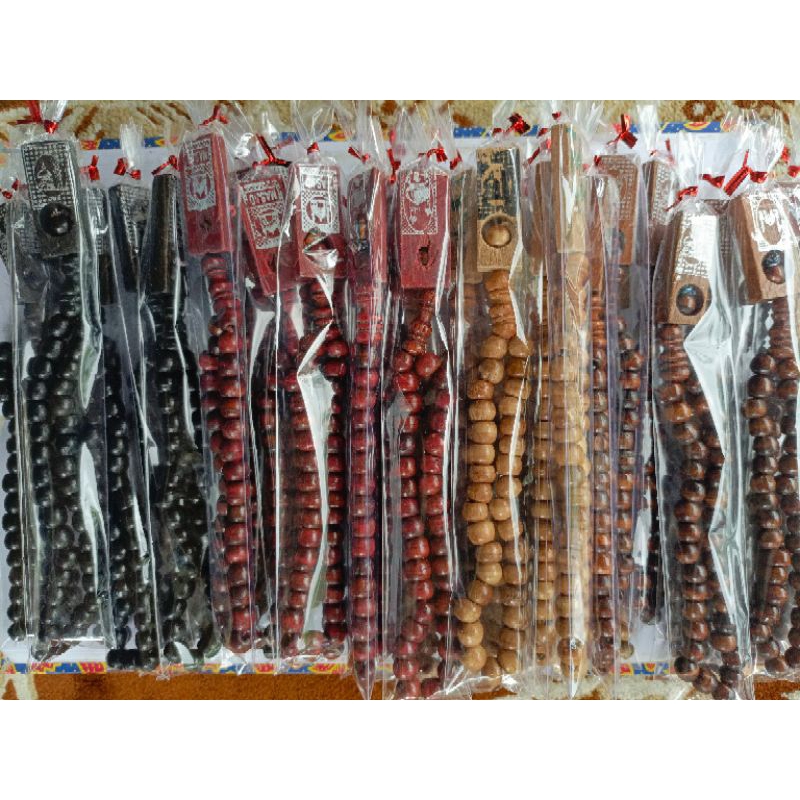 tasbih33 isi 100 biji kemas plastik