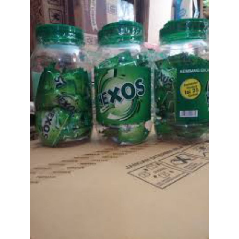 

permen hexos 4 RASA MIx 1 toples isi 25 sachet