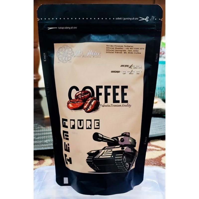

KOPI ROBUSTA TEMPUR (TEMAPURE) 200 Gram Dari Pegunungan Asli Desa Tempur Jepara Dengan Tingkat Kematangan Medium To Dark