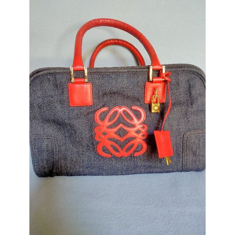 Tas Loewe Denim Amazon Blue