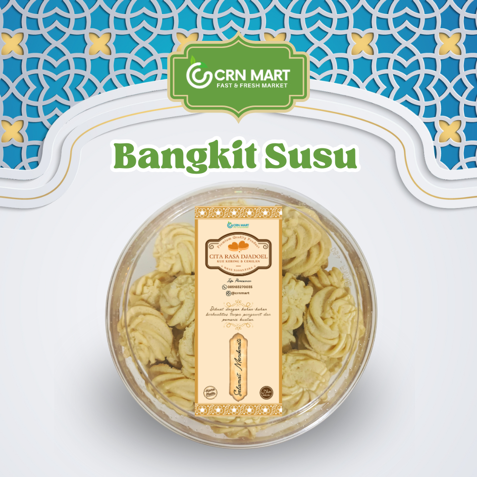 

CRN MART - Kue Bangkit Susu Jadul/Kue Bangkit Susu Homemade/Kue Kering Premium