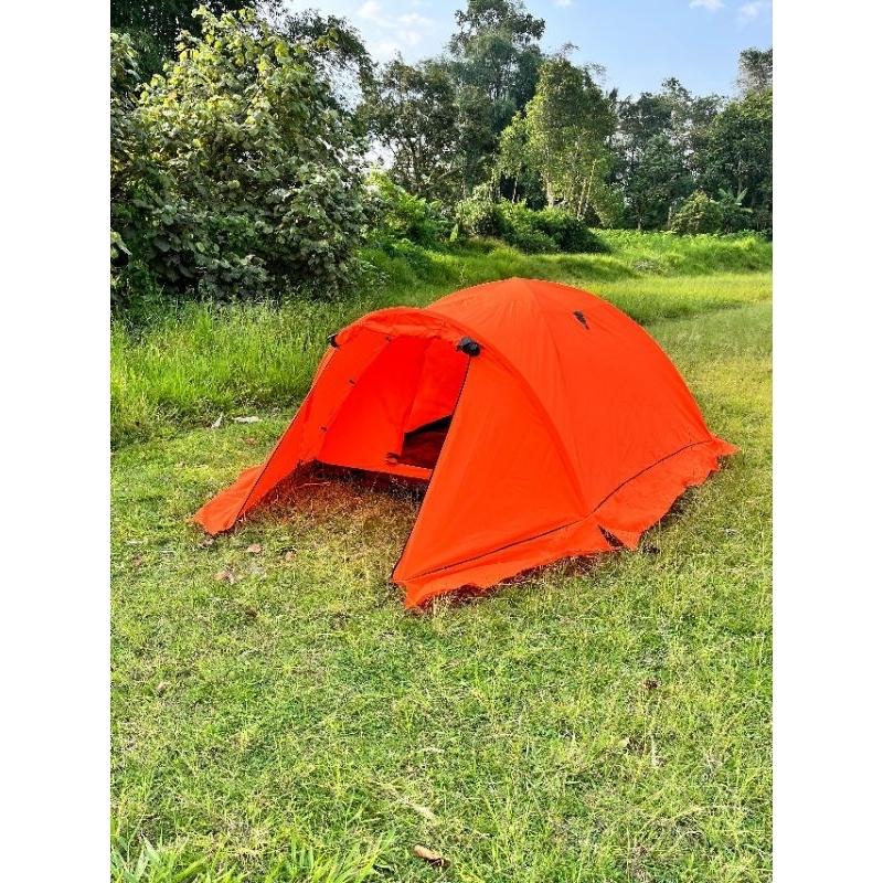 tenda dome / tenda camping kapasitas 4-5 orang model java 4 light / borneo 4