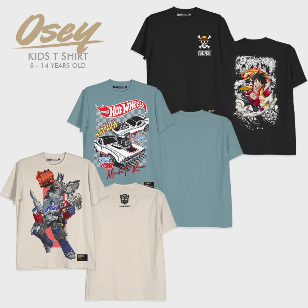 Baju Kaos T Shirt Junior Anak Remaja Tanggung Laki Laki