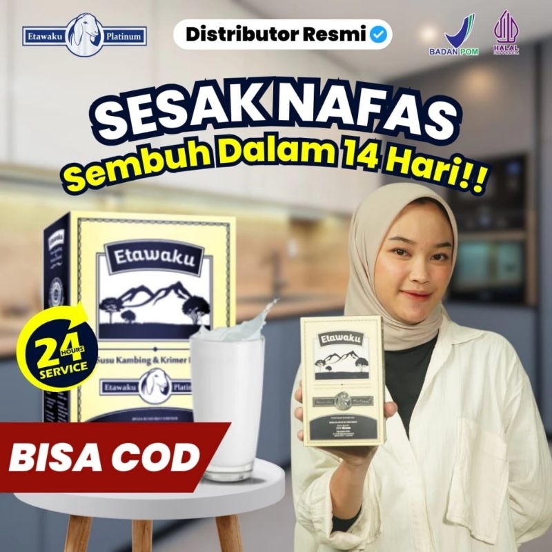 

Promo Paket 1 Box - Etawaku Platinum Susu Kambing Etawa Murni + Krimer Bubuk Yang Berkhasiat