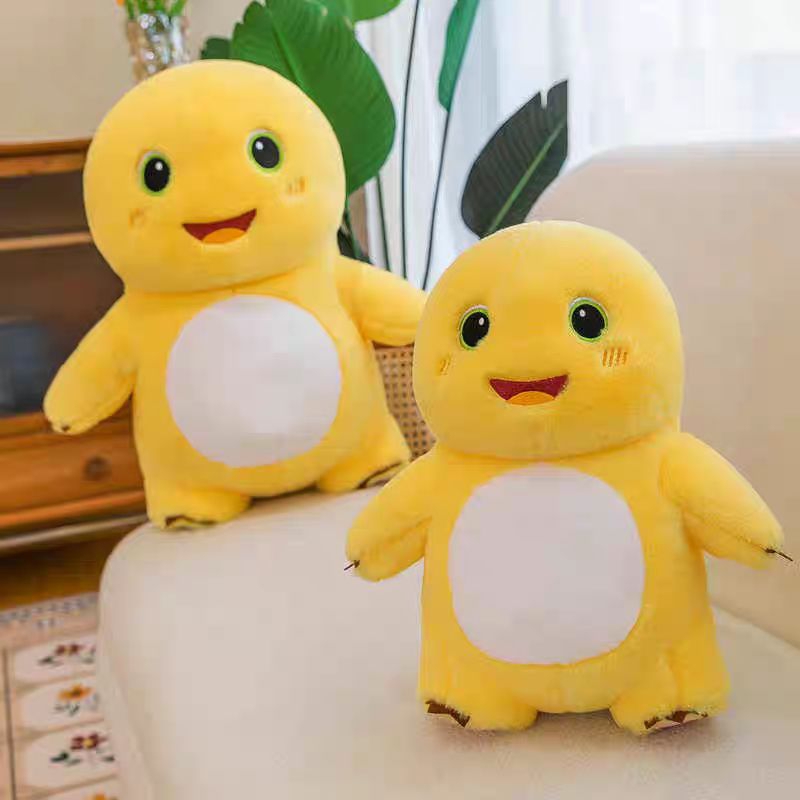 boneka besar boneka dino kuning boneka naloong