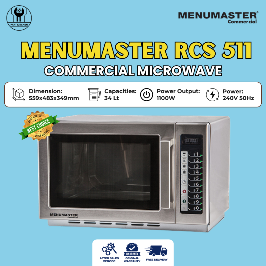 Microwave Menumaster RCS511 Garansi Resmi Commercial Microwave
