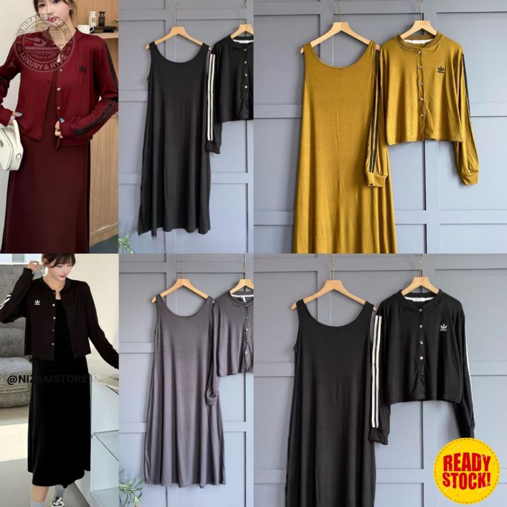 Nizamstore - Long Dress & Outer Set, Premium Cotton