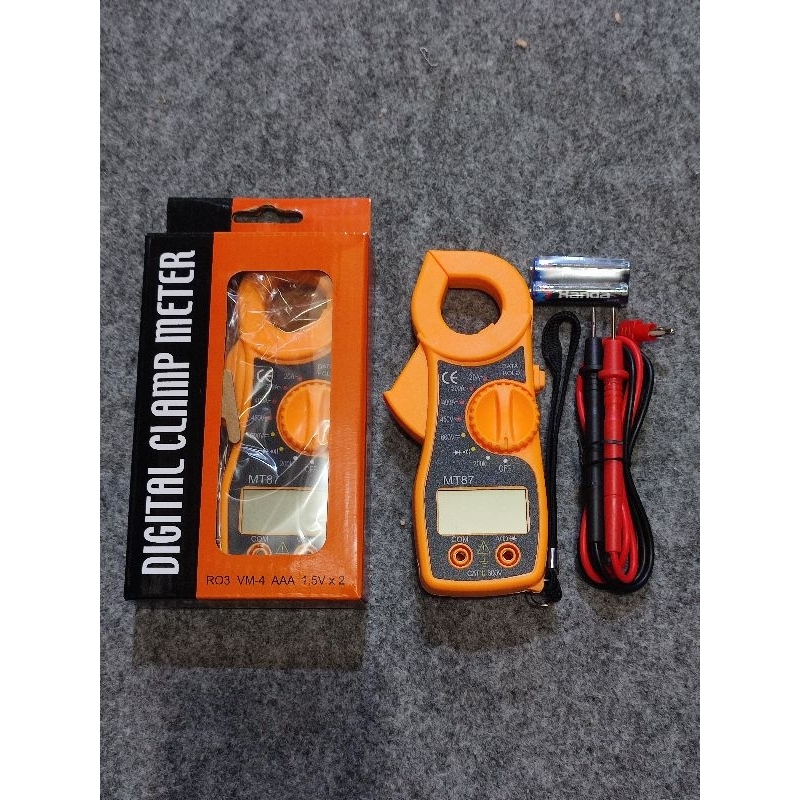 Tang Ampere Multimeter MT-87 Digital Clamp Meter MT-87