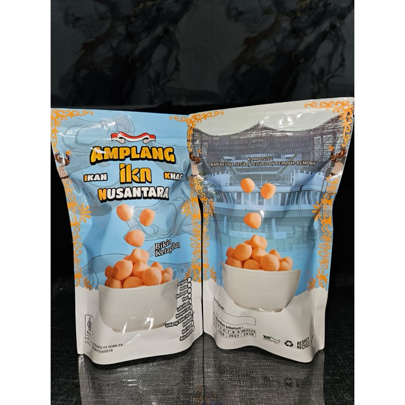 

Amplang IKN Kemasan 40g (kecil) — 7 Varian Rasa Kekinian