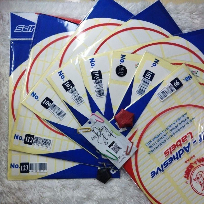 

(10Lembar) Label Stiker | INDAY SHOP