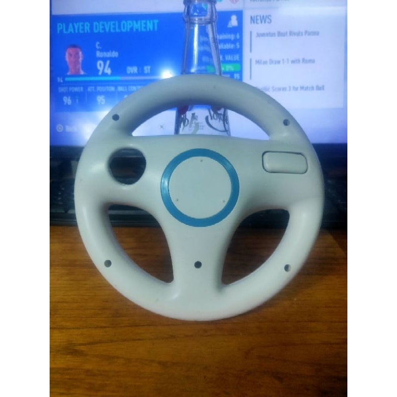 (KW) Aksesoris Wii Zapper gun dan Steering wheel
