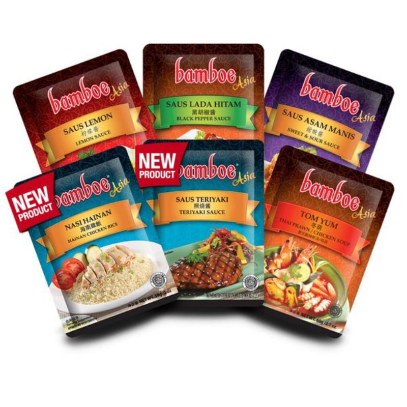 

Bamboe Bumbu Instan Berbagai Varian Rasa (54 gram)