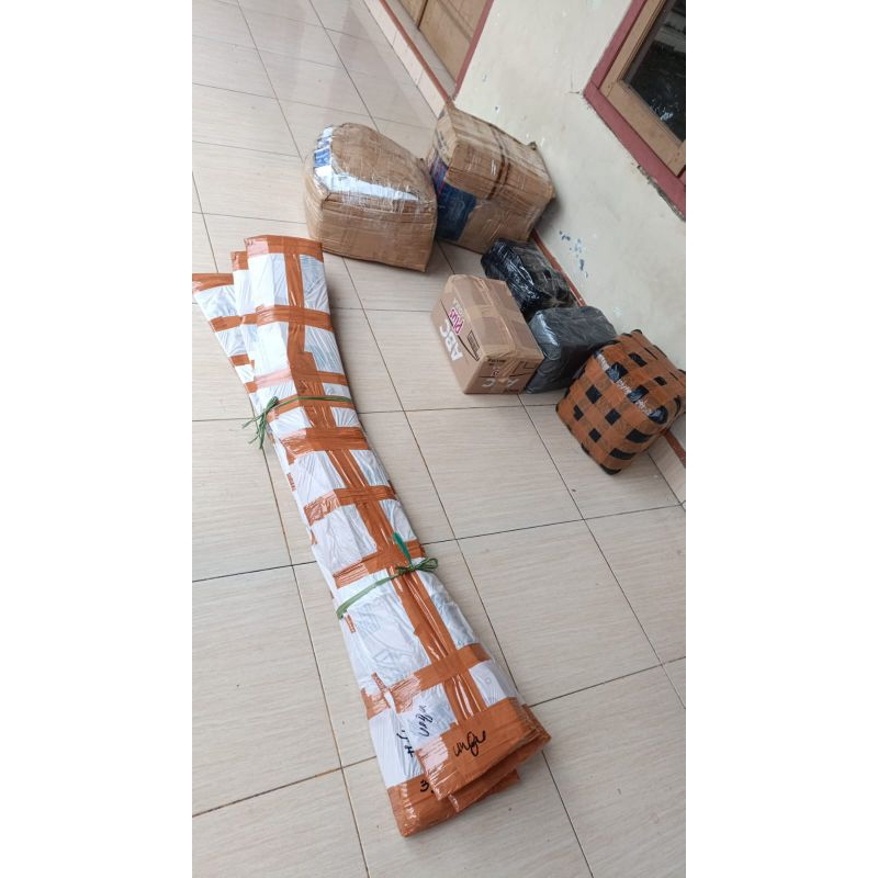 

KARDUS PACKING PLASTIK 1METER 110CM WARNA BISA MILIH