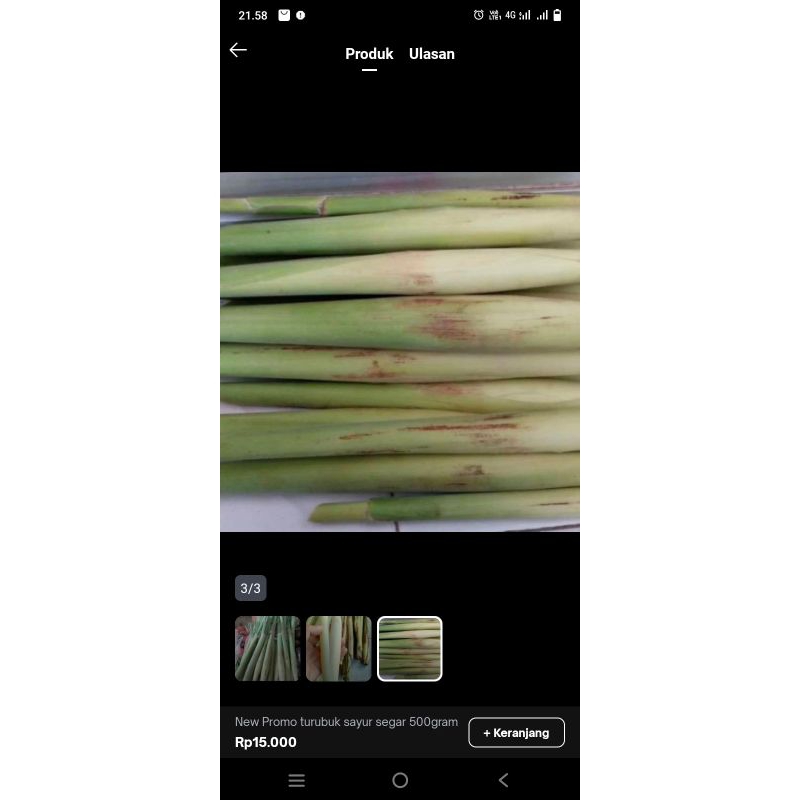 

Promo tebu telur /terubuk 1kg segar
