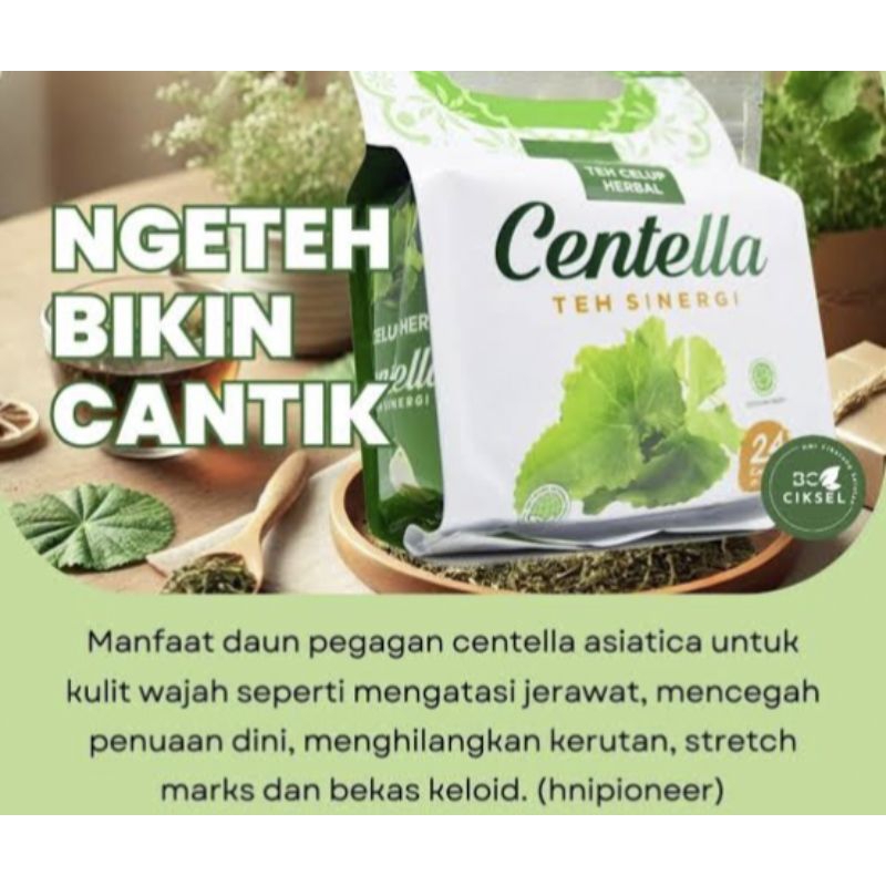 

Teh Centella I Teh yang Bikin Cantik dan Langsing I Teh yang bikin sehat I Dijamin ORI