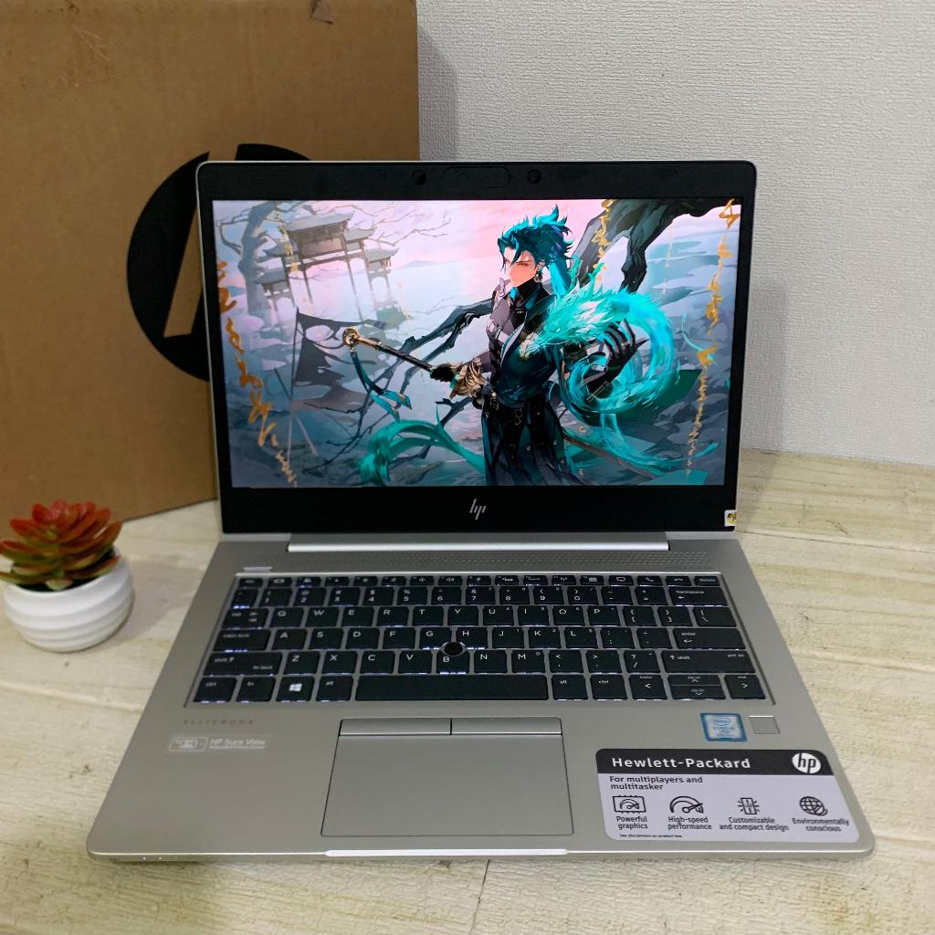 Second Laptop Slim HP EliteBook 830 G6 | Core i5 83650 | RAM 16 GB | SSD 256 GB | Touchscreen | 14"F