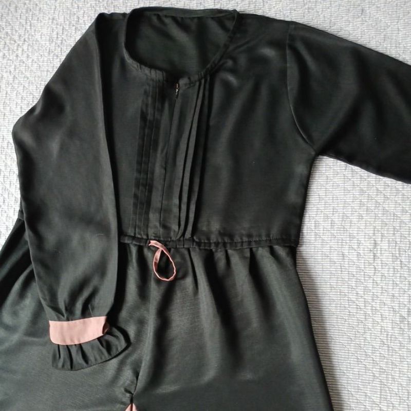 BAJU BEKAS / PRELOVED Atasan Tunik Wanita Cantik Bahan Satin Premium