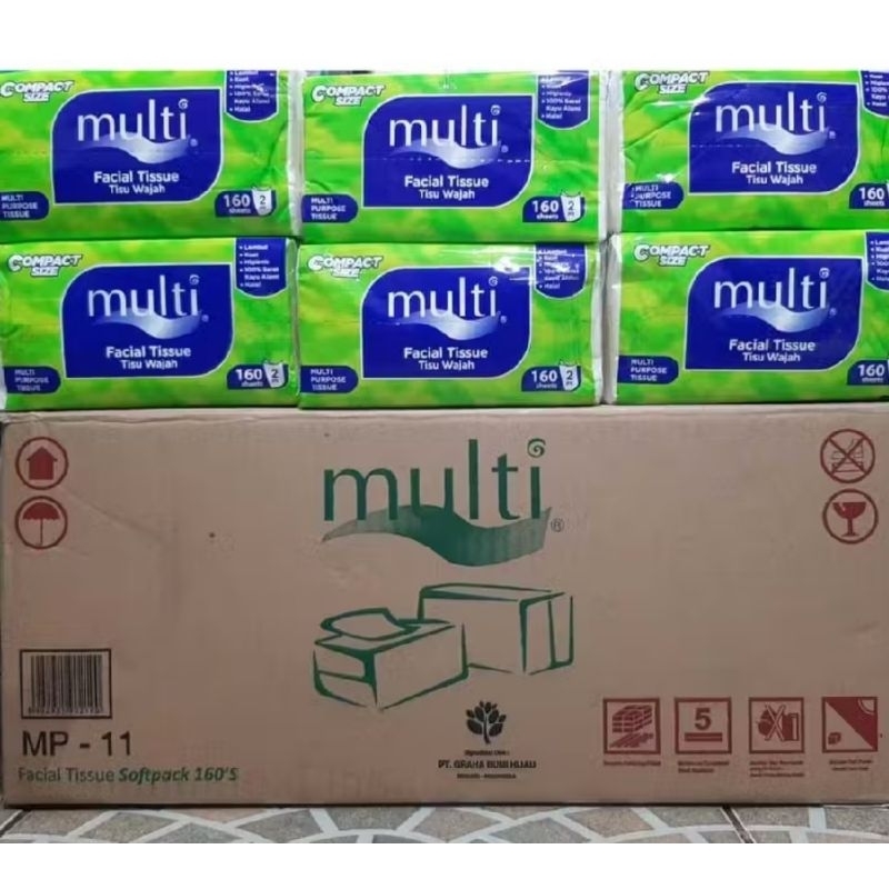 1 KARTON TISU MULTI 160S