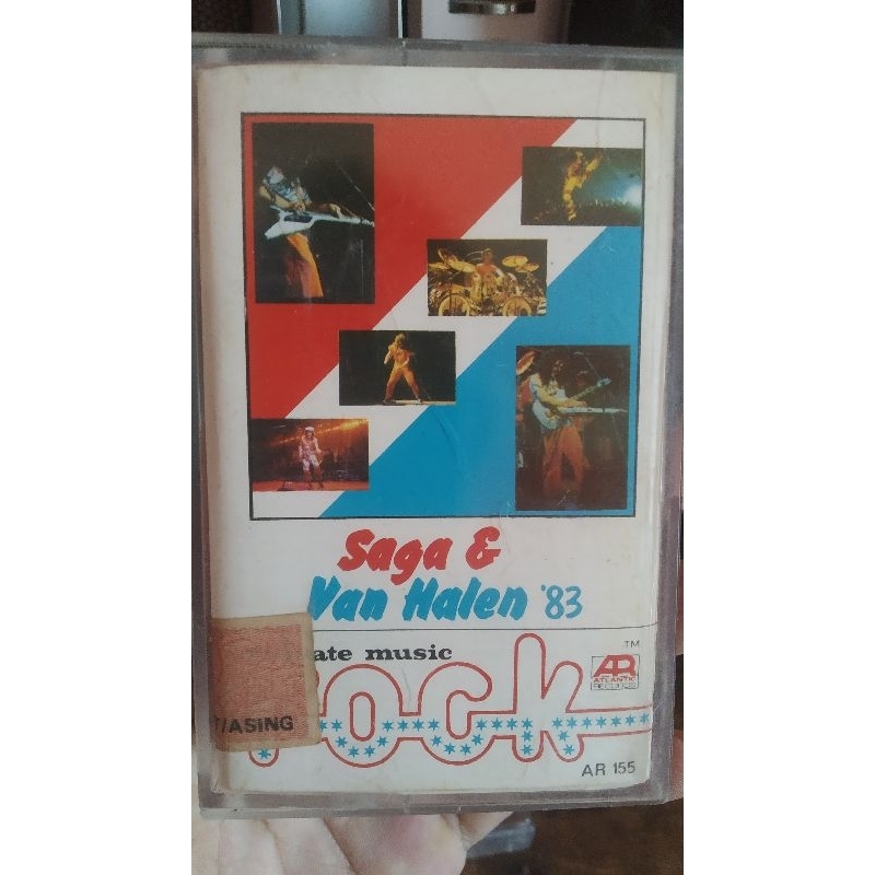 kaset pita saga & van halen'83