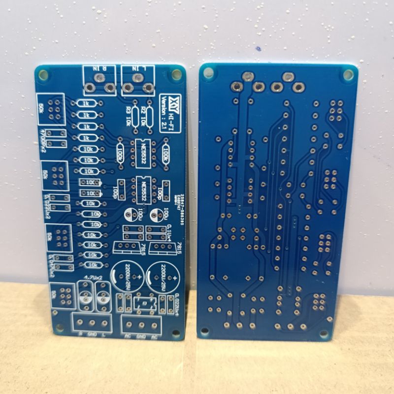 Board Tone Control Hifi Stereo Board NE5532