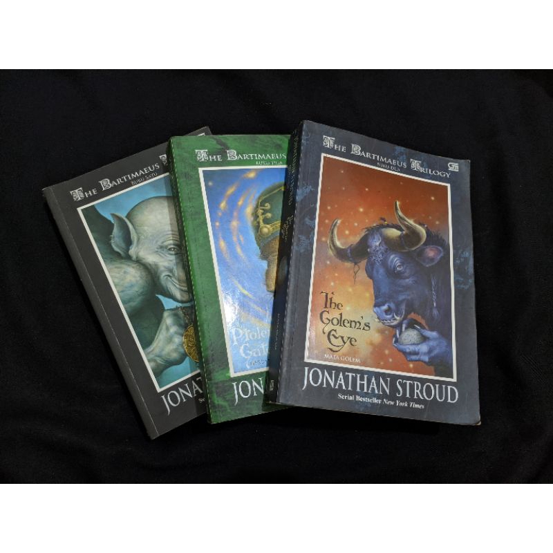 (Booked) Preloved Bartimaeus Trilogy - Jonathan Stroud