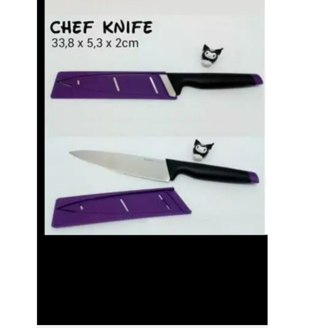 Chef knife 33,8cm pisau besar tupperware