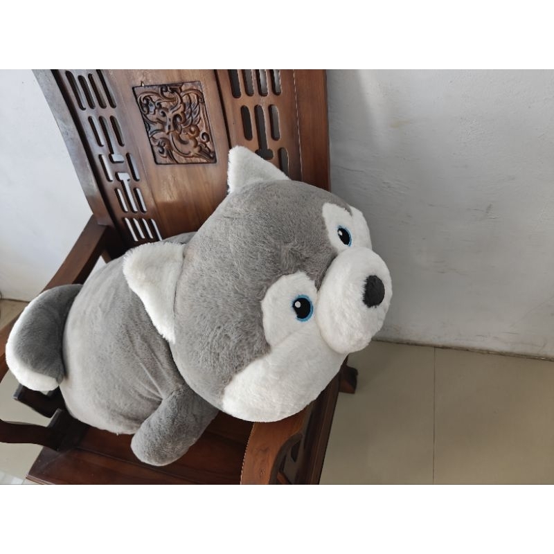 boneka anjing husky
