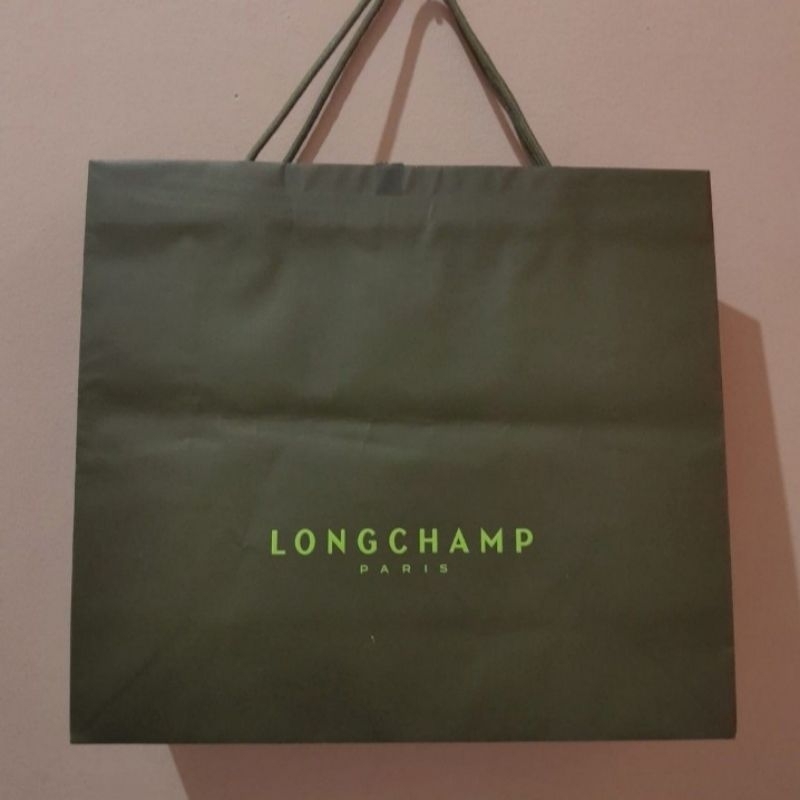 

KANTONG BELANJA PAPERBAG BRANDED AUTHENTIC ORIGINAL PAPER BAG L0NGCHAMP