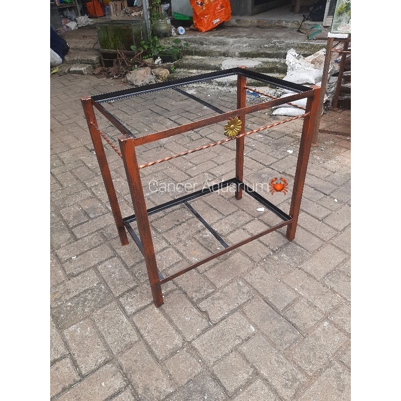 RAK BESI AQUARIUM 60x40