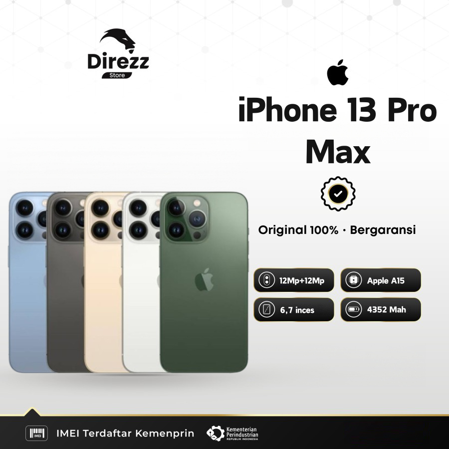 IPHONE 13 PRO MAX 128GB | 256GB | 512GB SECOND