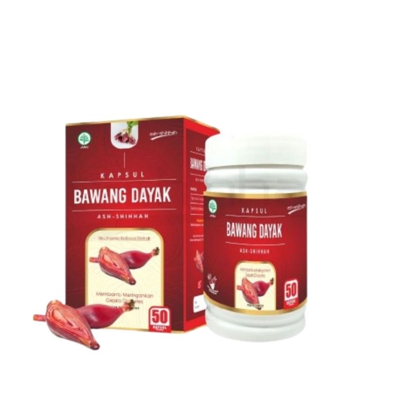Ekstrak Bawang dayak merk ash shihah (60 kapsul)