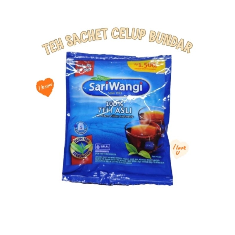 

Teh Sachet Celup bundar Berat 20g