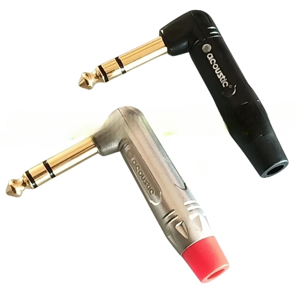 Jack Akai Stereo 6,5mm Acoustic TC-161/ Jack Mic Akai Stereo Bengkok L Acoustic TC161 6.5mm