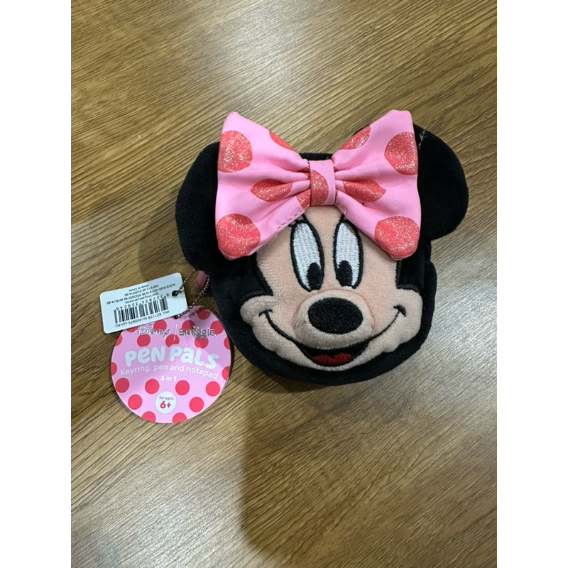 Smiggle Pen Pals Keyring Pen and Notepad 3 in 1 set smiggle minnie mouse keychain gantungan kunci di