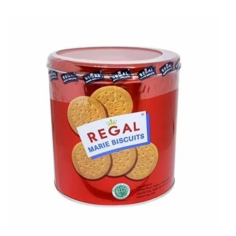 

Regal Marie Baru Kaleng 550g kemasan 1 kaleng