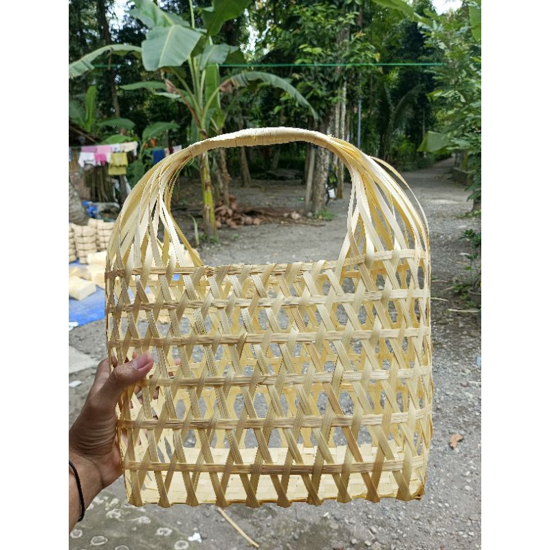 Tas Anyaman Bambu/Hampres/Parsel