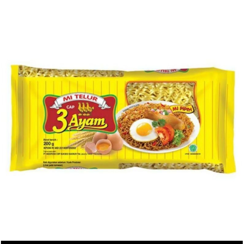 

Mie Telor Cap 3 Ayam