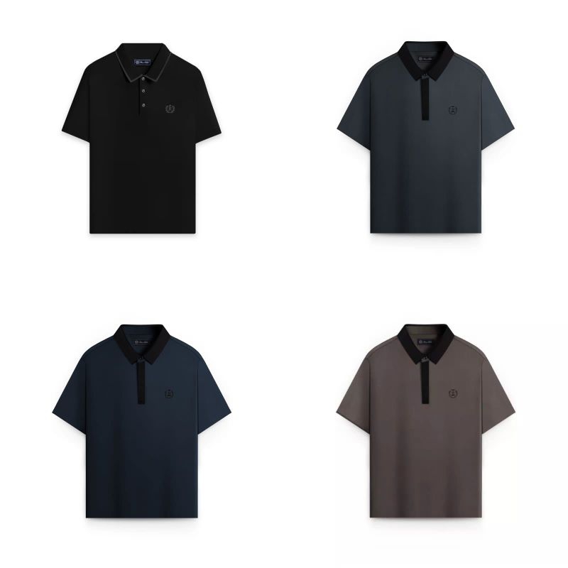 [ORIGINAL & FREE PAPERBAG] RUCAS TAILOR “Polo Shirt” Black || Rucas Tailor Polo Shirt - Short Green 