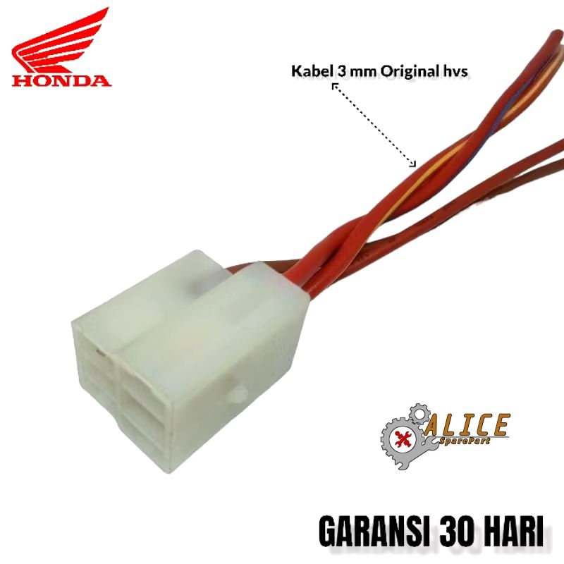 SOKET KABEL BENDIK STATER BEAT KARBU VARIO SCOOPY SPACE