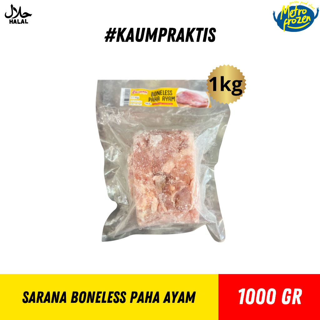 

SARANA Boneless Paha Ayam 1kg //paha ayam tanpa tulang