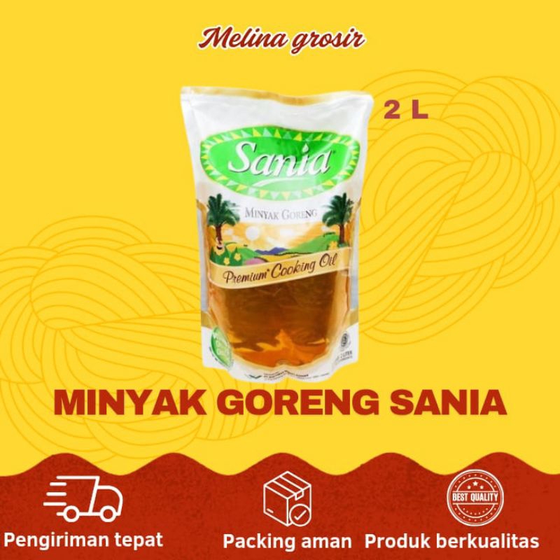 

SANIA MINYAK GORENG REFILL POUCH 2 LITER