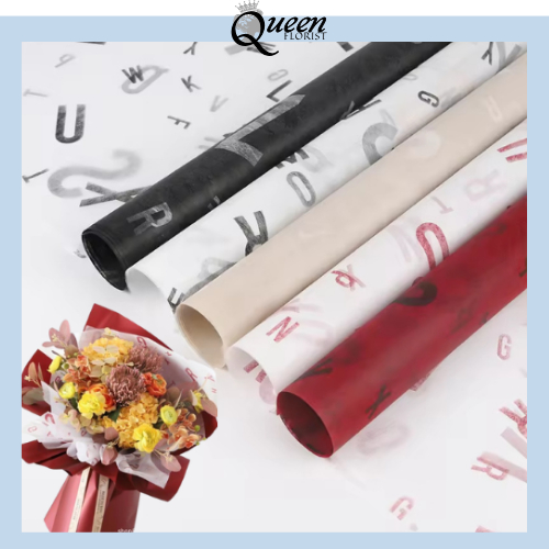 

20 LEMBAR Kertas Buket Sydney Paper Flower Wrapping Cotton Paper / Kertas Tissue KB73