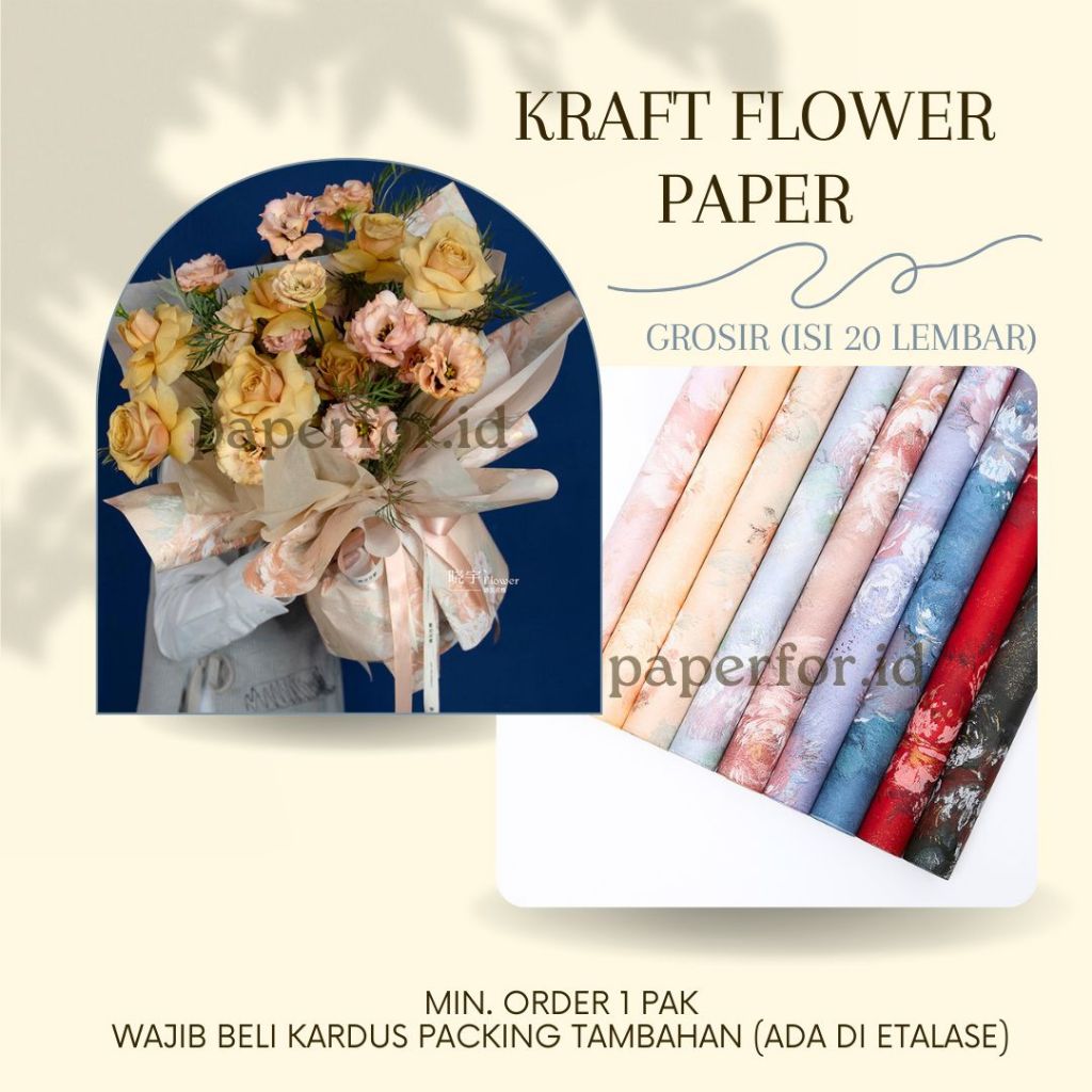 

GROSIR Kraft Flower