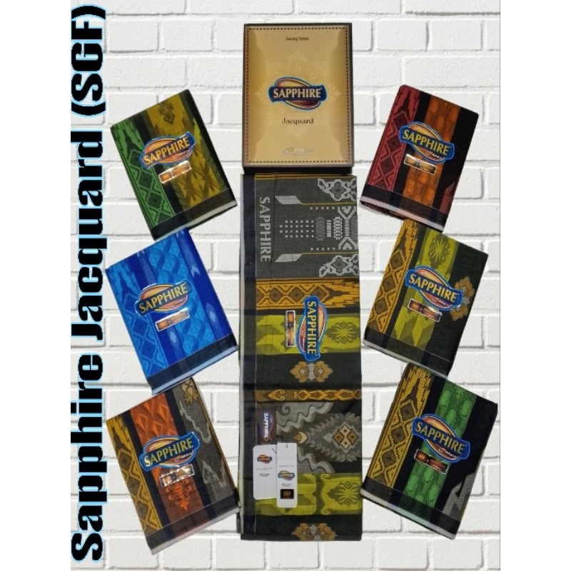 sarung sapphire Jacquard SGF