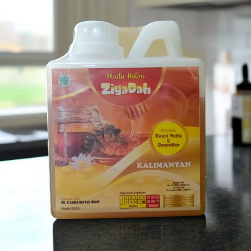 

Madu Kalimantan Royal Jelly & Bee Pollen 500 gram