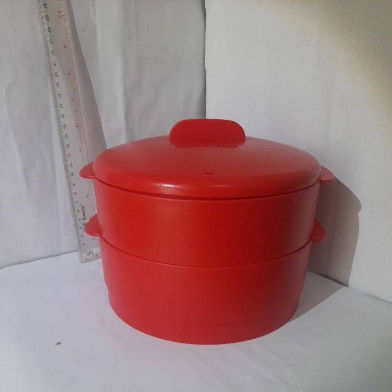 Tupperware steam it