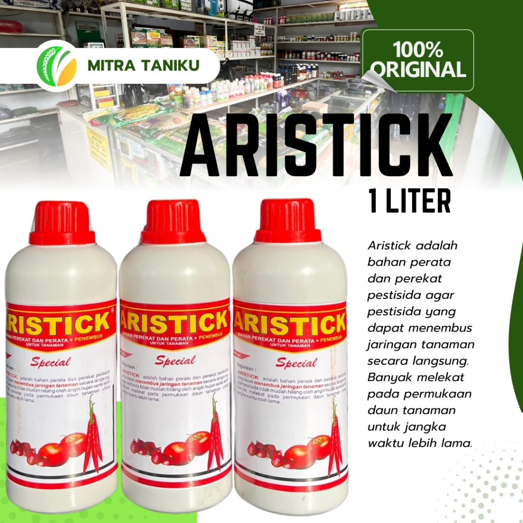 Pestisida Aristick Perekat dan Perata 1 Liter