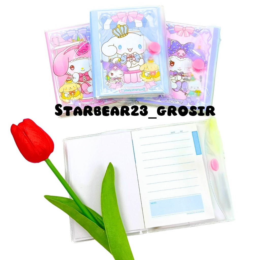 

Buku Catatan Spiral Mini Pocket Blue Cinnamoroll 100 LBR (FOS 432)